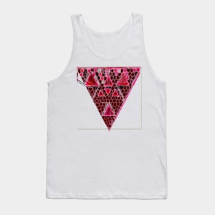 triforce painting pattern Tank Top